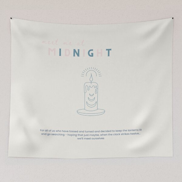 Item preview, meet me at midnight poster design designed and sold by cottagecorococo.