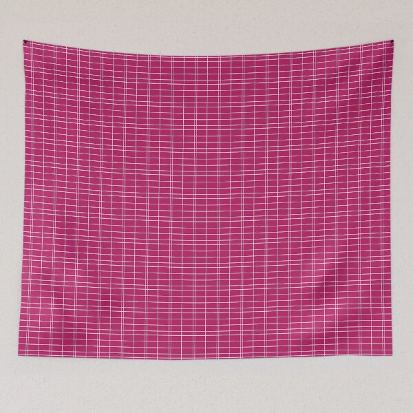 Item preview, Dark Pink Rectangles, Inline designed and sold by Mindi Maxine.
