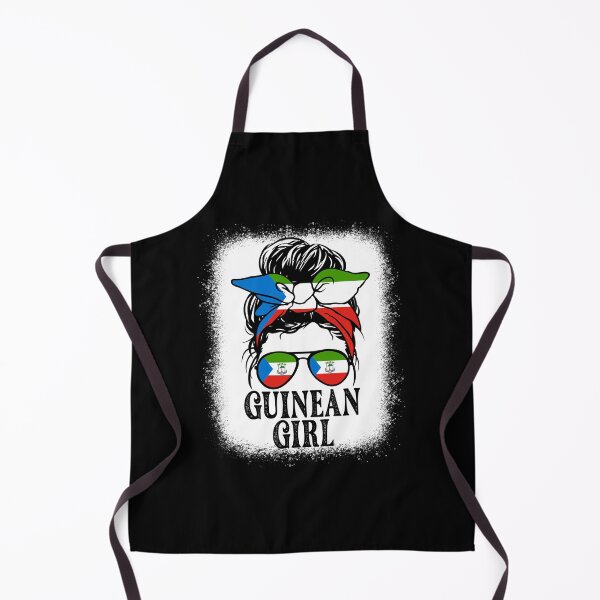 Item preview, Guinean girl Messy Bun From Equatorial Guinea Funny Great Present Tees designed and sold by biigshow.