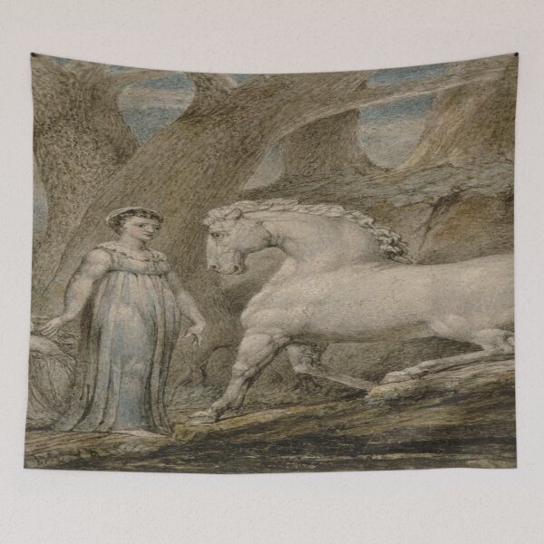 Item preview, HD William Blake - The Horse 1802 designed and sold by beoverpowered.