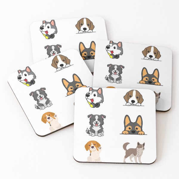 Item preview, All Breeds Dachshund Cream Sticker Pack  designed and sold by Stevenobinsun.