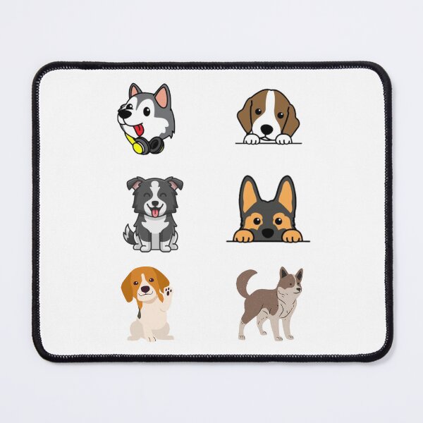 Item preview, All Breeds Dachshund Cream Sticker Pack designed and sold by Stevenobinsun.