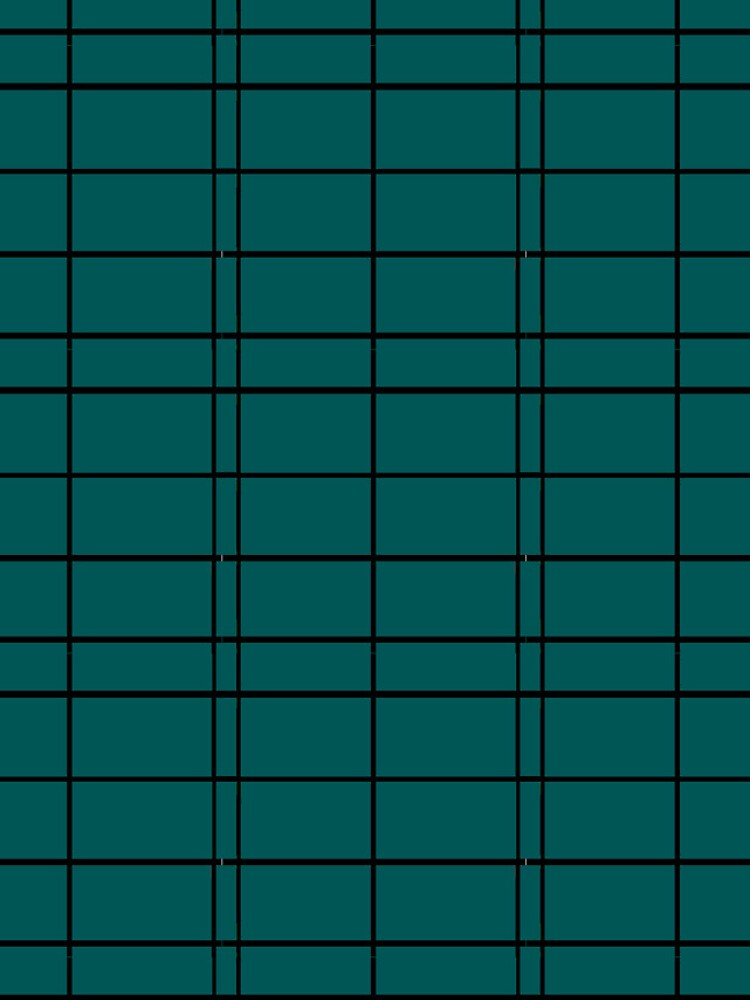 Thumbnail 4 of 4, iPhone Case, Teal Rectangles, Inline designed and sold by BetterBot.