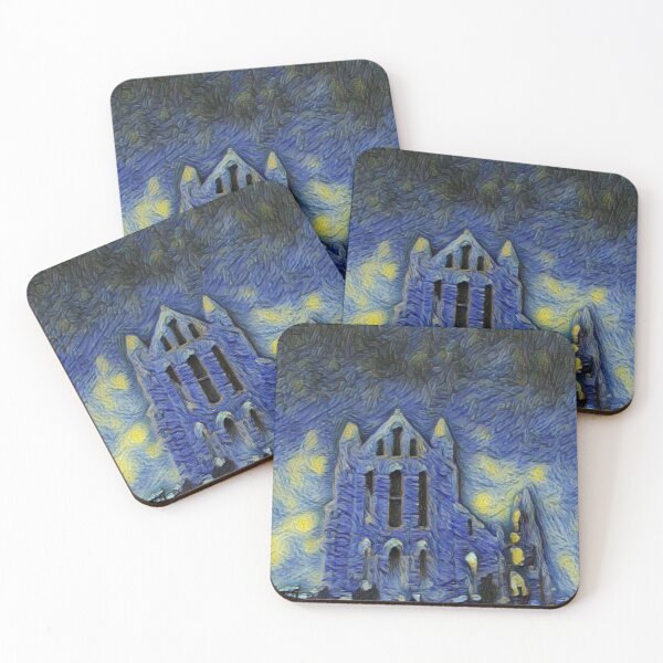 Artikelvorschau, Nacht von Whitby Abbey entworfen und verkauft von NineGhostsArt.