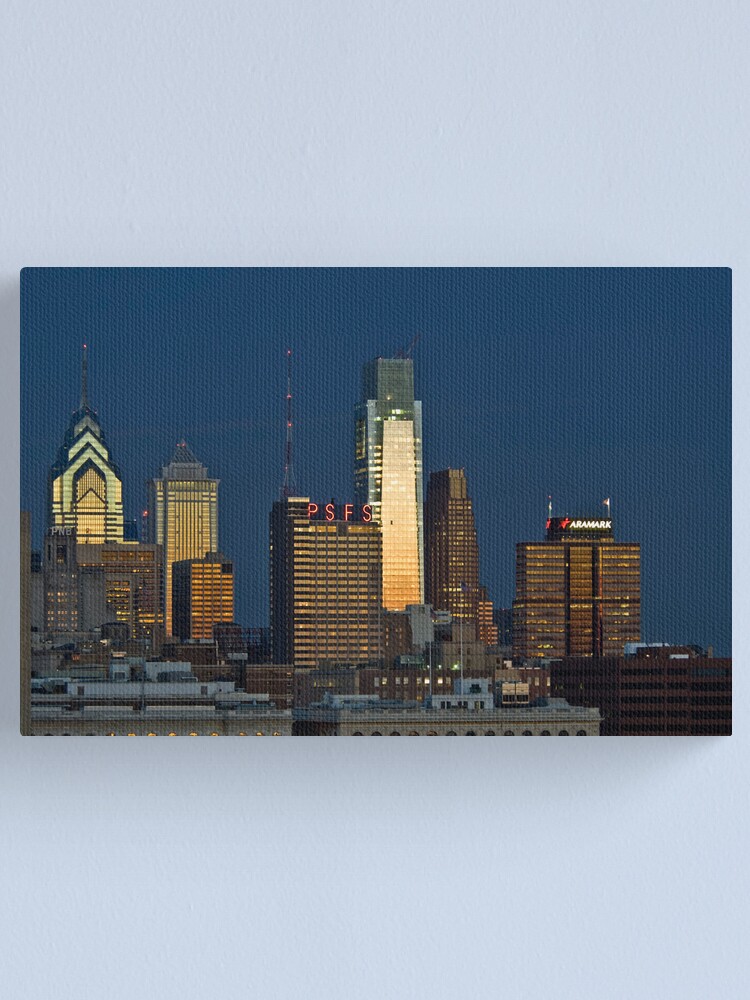 Alternate view of Philadelphia Downtown/Center City (Alan Copson © 2007) Canvas Print