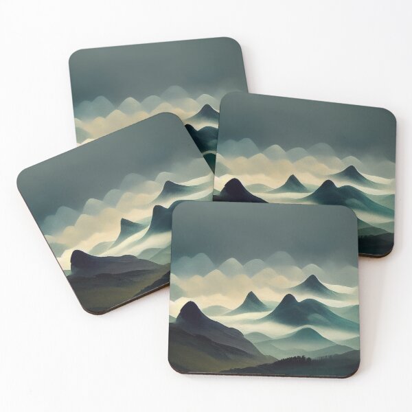 Item preview, Misty Mountains - 3 designed and sold by MrVPhotography.