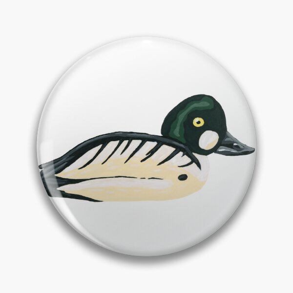 Item preview, Common Goldeneye Duck designed and sold by paintedpansy.