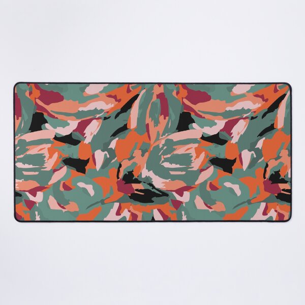 Item preview, Modern camouflage, in green, orange and black colors designed and sold by marufemia.