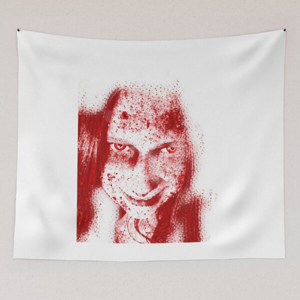 Item preview, Possessed Smile In Blood designed and sold by Namsus-Printing.