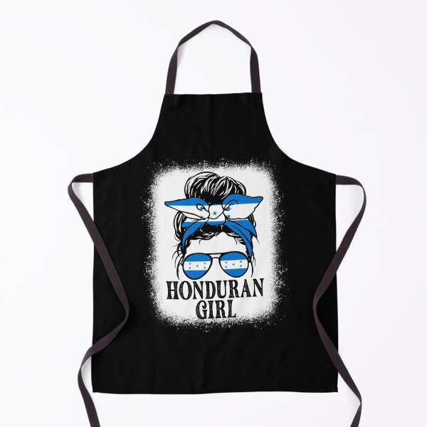 Item preview, Honduran girl Messy Bun From Honduras Funny Great Present Tees designed and sold by biigshow.