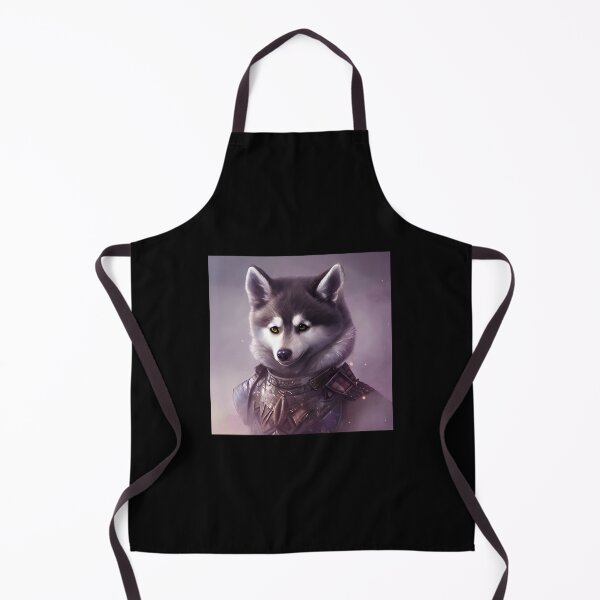 Item preview, AI Generated Art, War Husky/Pomsky designed and sold by RabbitHoleMI.