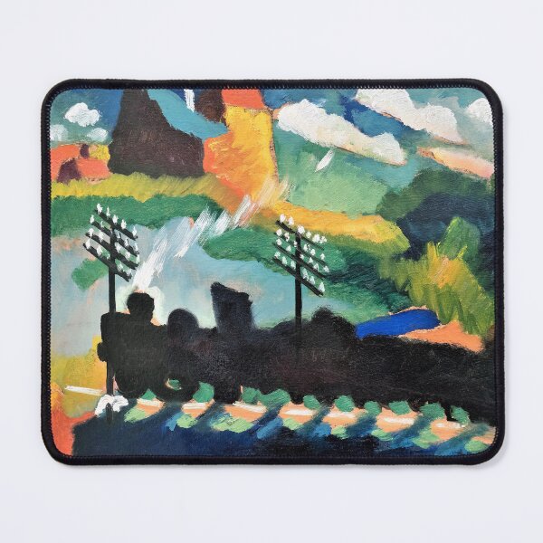 Item preview, Wassily Kandinsky, Railway near Murnau designed and sold by SEEMUELLER.