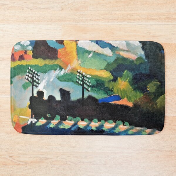 Item preview, Wassily Kandinsky, Railway near Murnau designed and sold by SEEMUELLER.
