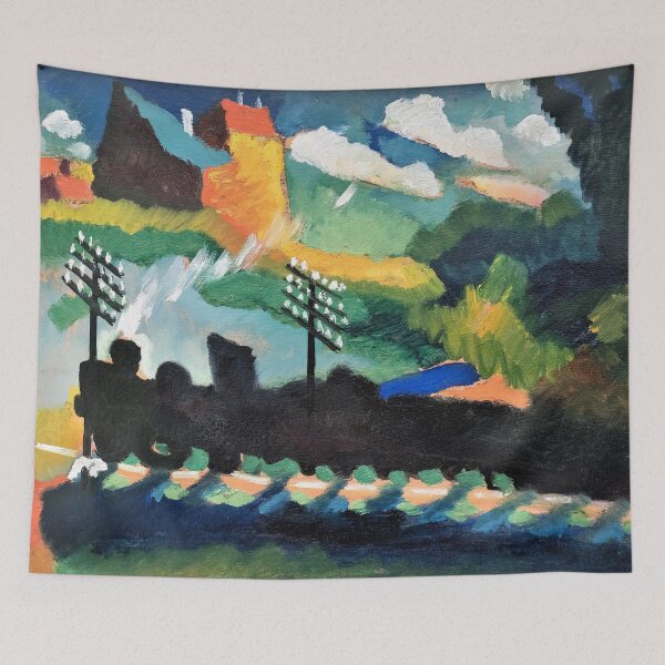 Item preview, Wassily Kandinsky, Railway near Murnau designed and sold by SEEMUELLER.