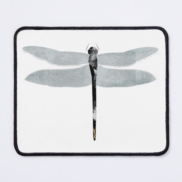 Item preview, Elegant dragonfly paper press graphic print. Caroline Laursen original. designed and sold by Caroline Laursen.