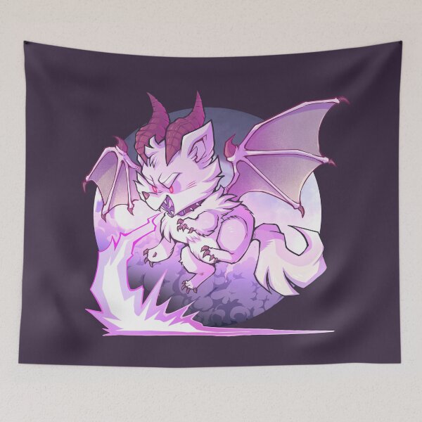 Item preview, Pomeranian Puppy Dragon (Cream White) designed and sold by kickgirl.