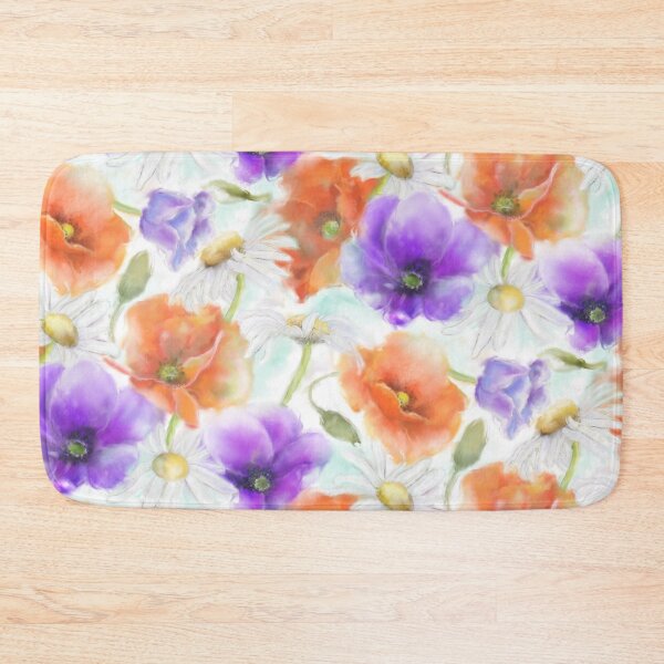 Item preview, Expressive Style Anemones Daisies and Poppies designed and sold by Tina Veenstra.