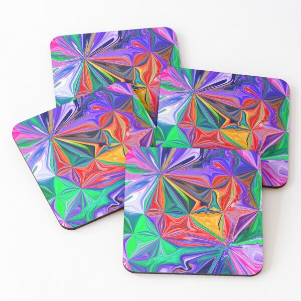 Item preview, Rainbow marble background designed and sold by LiluGross.
