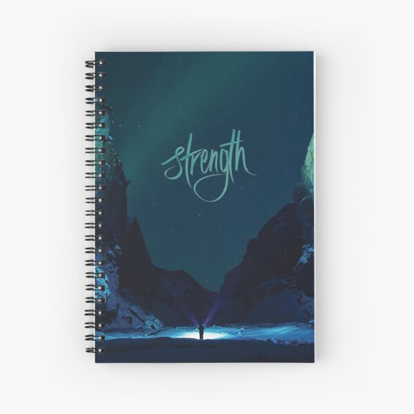 Strength - X723 Spiral Notebook