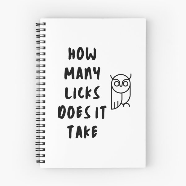 Item preview, How Many Licks Does It Take designed and sold by bhsysfshop.