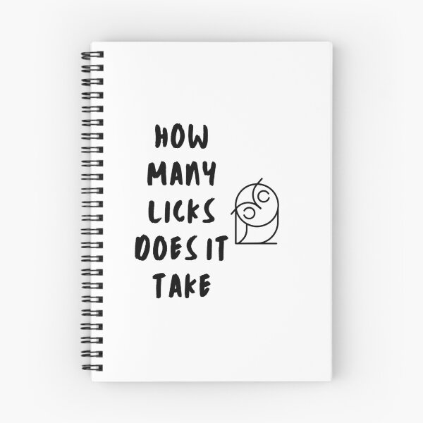 Item preview, How Many Licks Does It Take designed and sold by bhsysfshop.