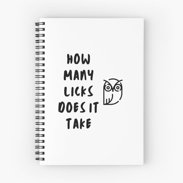Item preview, How Many Licks Does It Take designed and sold by bhsysfshop.