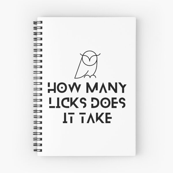 Item preview, How Many Licks Does It Take designed and sold by bhsysfshop.