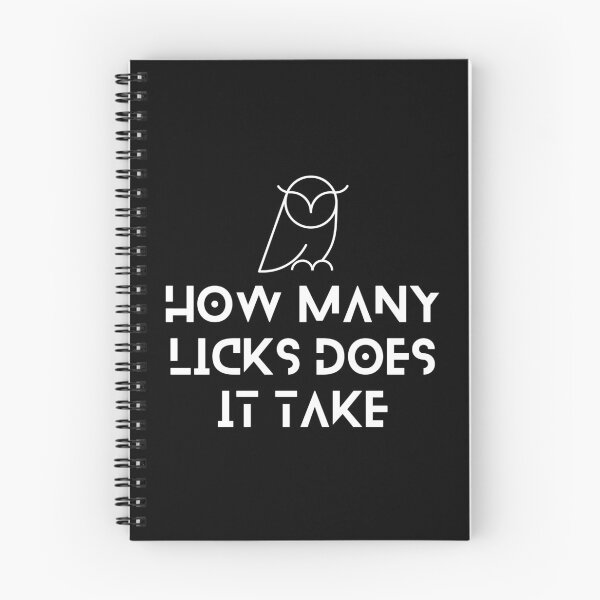 Item preview, How Many Licks Does It Take designed and sold by bhsysfshop.
