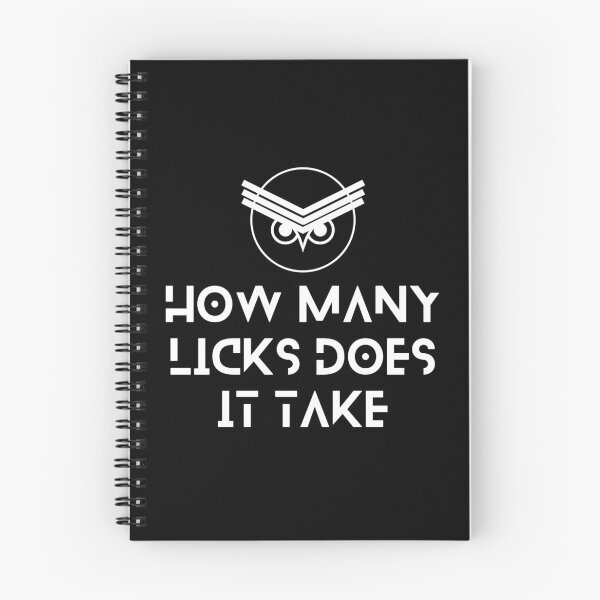 Item preview, How Many Licks Does It Take designed and sold by bhsysfshop.