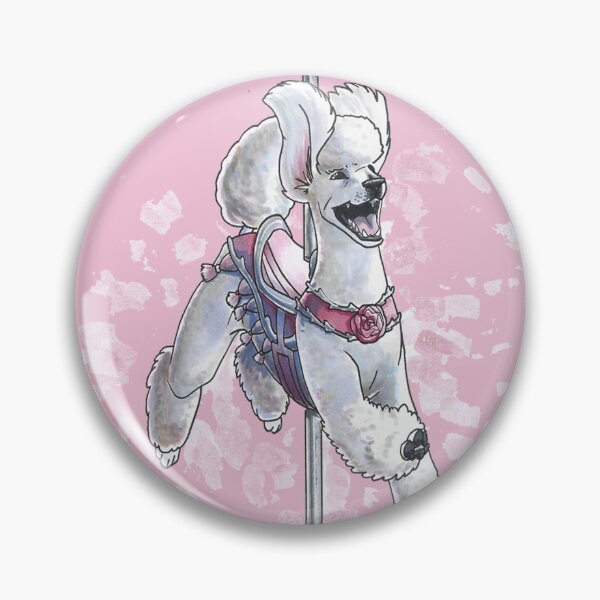 Aperçu de l'œuvre Caniche carrousel créée et vendue par Spike and Sparkle.