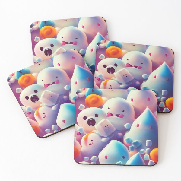 Item preview, Kawaii Candy Cartoon Monsters designed and sold by Hype2Art.