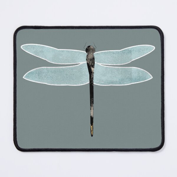 Item preview, Elegant dragonfly paper press graphic print.  Caroline Laursen original. designed and sold by Caroline Laursen.