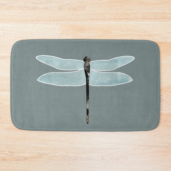 Item preview, Elegant dragonfly paper press graphic print.  Caroline Laursen original. designed and sold by Caroline Laursen.
