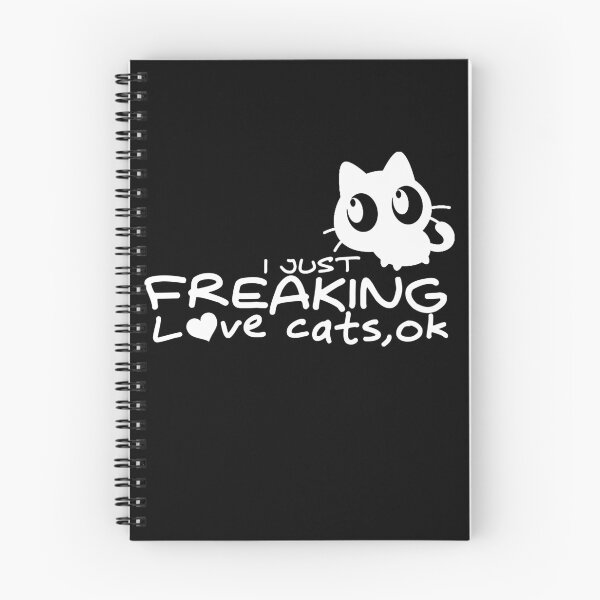 Item preview, I Just Freaking Love Cats, Ok designed and sold by BeUniqueMe.
