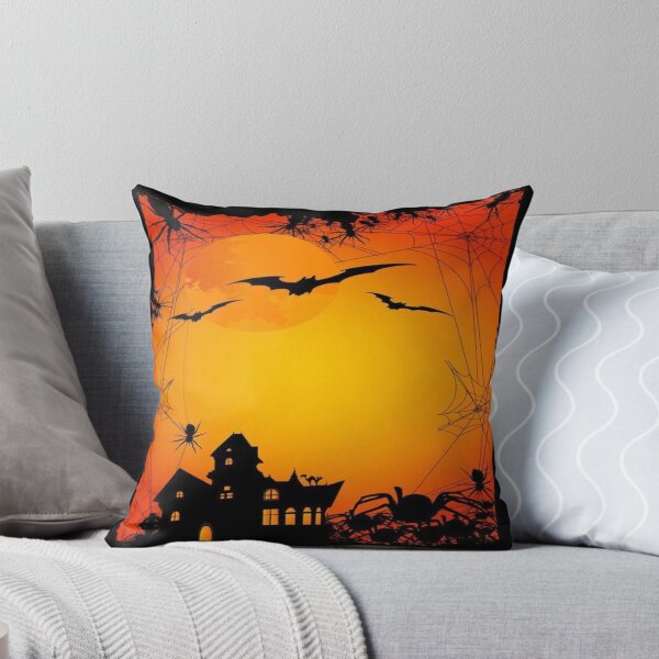 Item preview, Halloween house at night designed and sold by small-drawing.