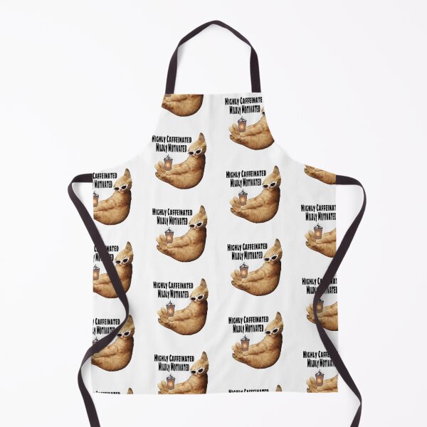 Item preview, Highly Caffeinated mildly Motivated designed and sold by CatwithSpecs.