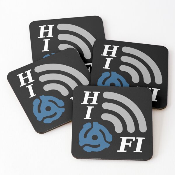 Artikelvorschau, Hi-Fi-Symbol - Blau 45 entworfen und verkauft von Grepthor.