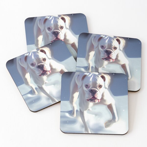 Item preview, Photorealistic Boxer Dog Painting designed and sold by DiatomDesigns.