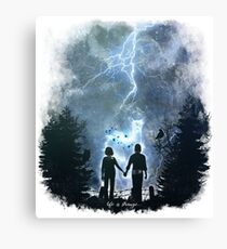 Der Sturm des Lebens Leinwanddruck