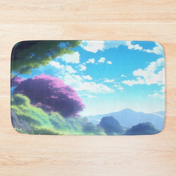 Item preview, Beautiful anime fantasy landscape designed and sold by Devin Farinsky.