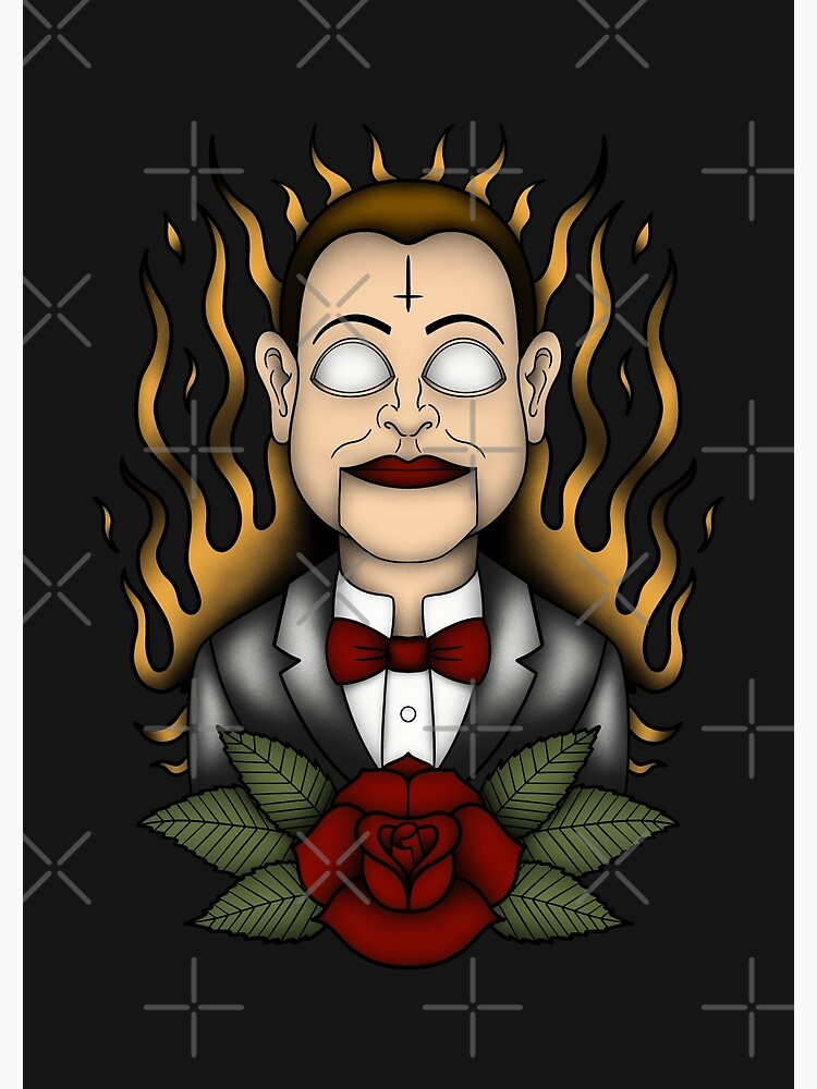 "VENTRILOQUIST DUMMY COLORS" Poster for Sale by hugoncalves Redbubble