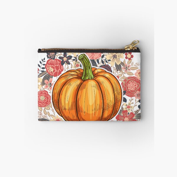 Item preview, Flowered dress Halloween pumpkin decor for gardening lovers designed and sold by medox90.