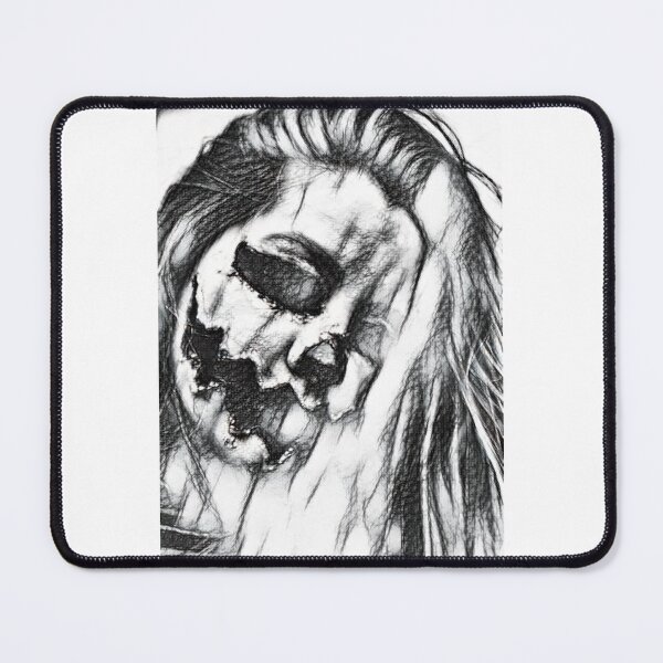 Item preview, Demonic Girl Black & White designed and sold by Namsus-Printing.