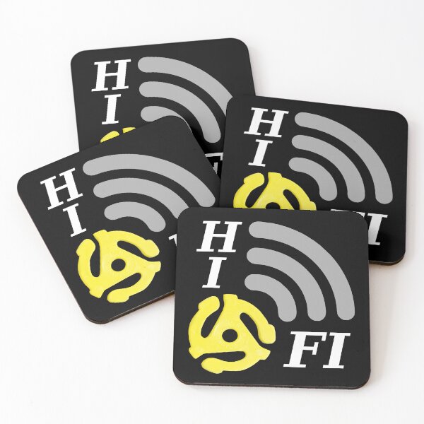 Artikelvorschau, Hi-Fi-Symbol - Gelb 45 entworfen und verkauft von Grepthor.