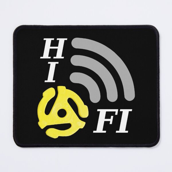Item preview, Hi Fi Icon - Yellow 45 designed and sold by Grepthor.