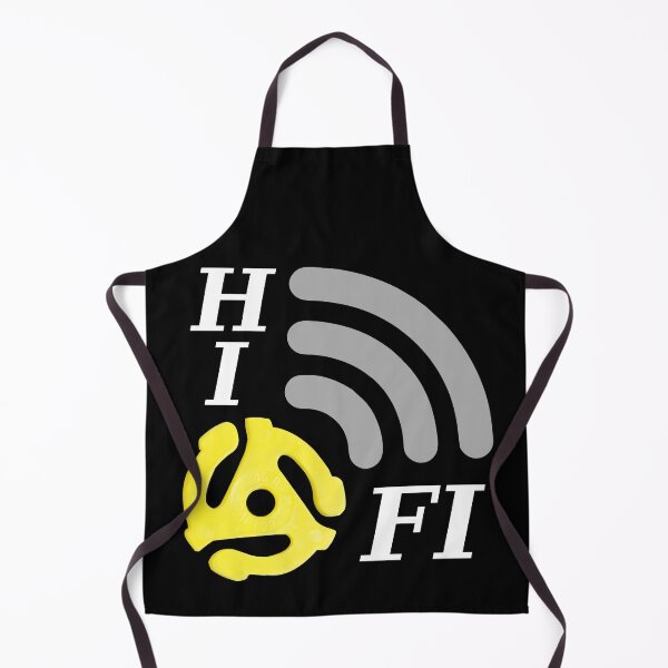 Item preview, Hi Fi Icon - Yellow 45 designed and sold by Grepthor.