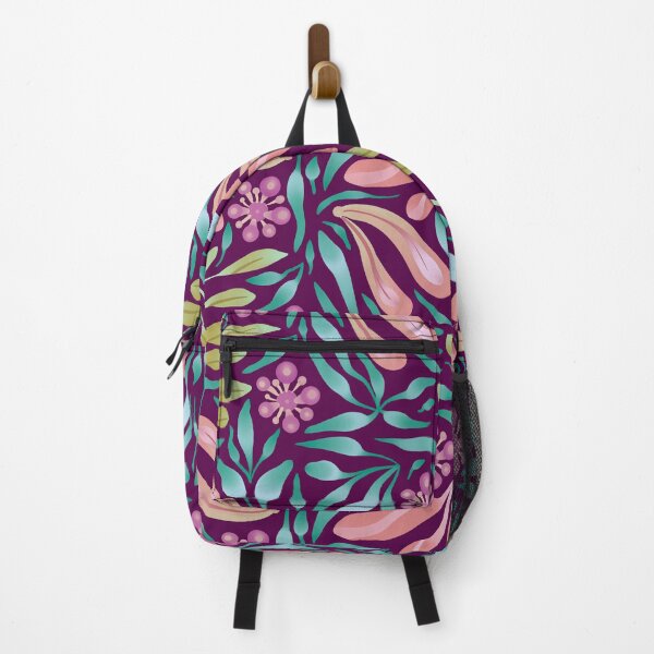 Item preview, Leaves Party - Purple designed and sold by JaselviiStudio.