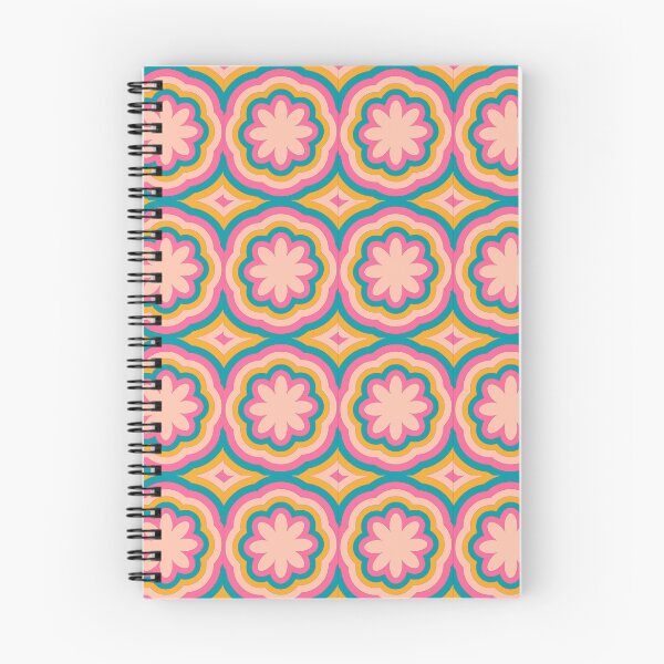 Item preview, Floral Retro groovy aesthetic seamless pattern  designed and sold by Kamzzi.