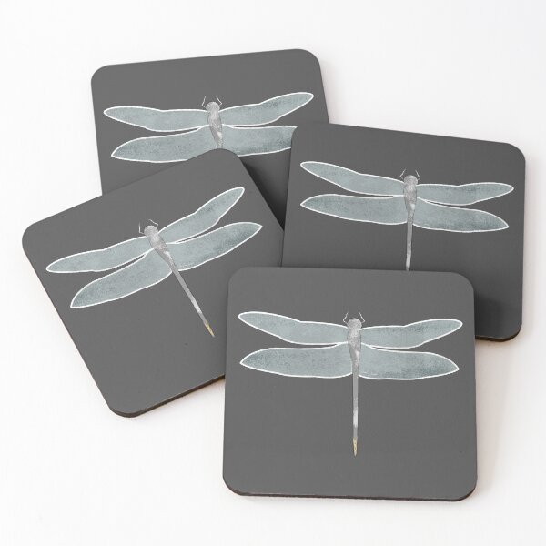 Item preview, Elegant dragonfly paper press graphic print.  Caroline Laursen original. designed and sold by Caroline Laursen.