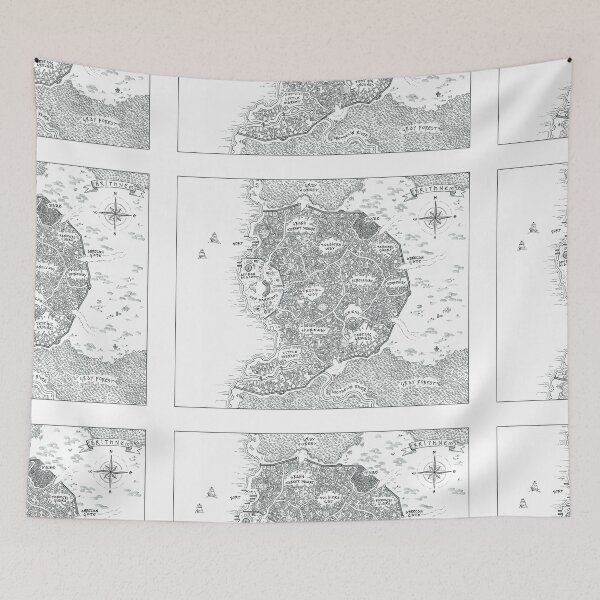 Item preview, Brithnem Map designed and sold by Carly Stevens.